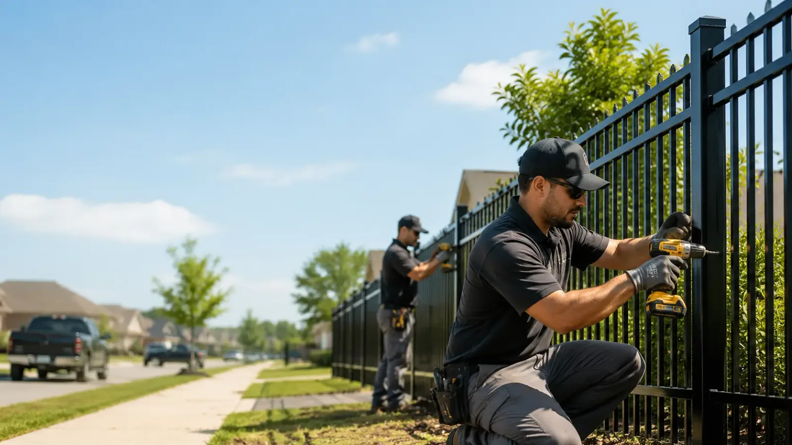 Metal Fence Installation in Magnolia, MS